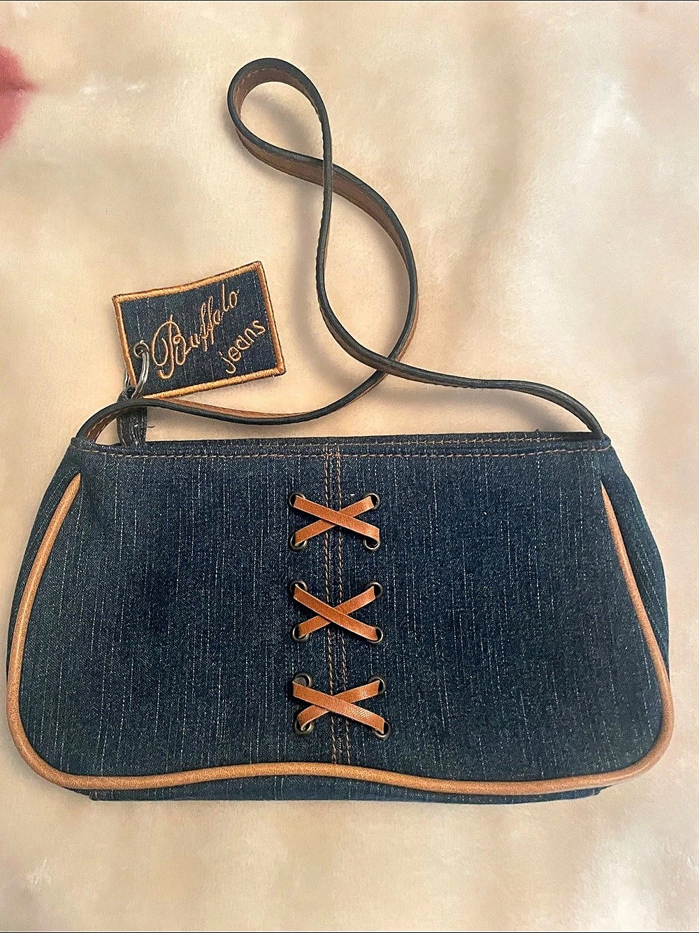 Buffalo Jeans Denim Purse Bag in Blue